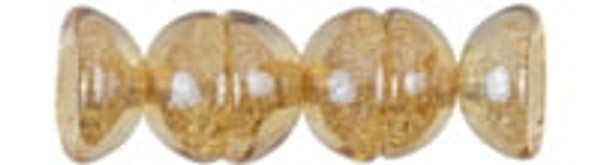 Teacup Bead 2x4mm - Champagne Luster Transparent