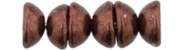 Teacup Bead 2x4mm - ColorTrends: Saturated Metallic Chicory Coffee