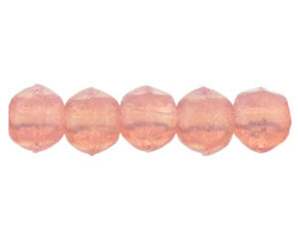 3mm Round - English Cut - #71010 Milky Pink (50pcs)