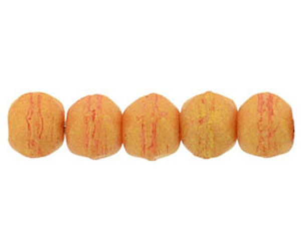 3mm Round - English Cut - #PS1004 Pacifica Tangerine (50pcs)