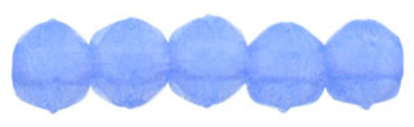3mm Round - English Cut - #31010 Milky Sapphire (50pcs)