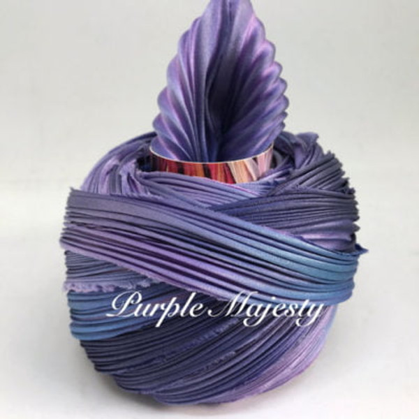 Shibori Ribbon - Purple Majesty