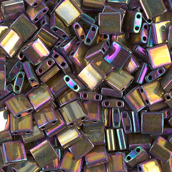 Tila Beads - #0188 Purple Gold Metallic Rainbow (5g)