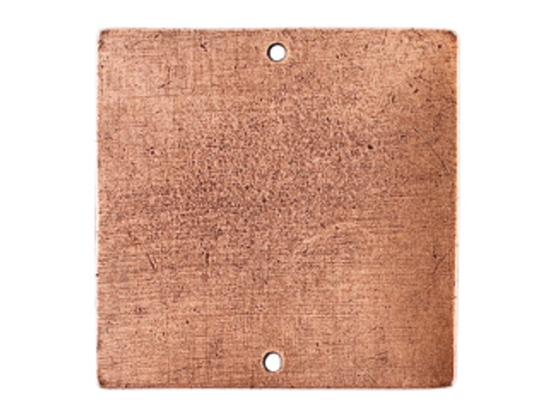 Nunn Design: Flat Tag Grande Square Double Hole | 1 Each *Discontinued*
