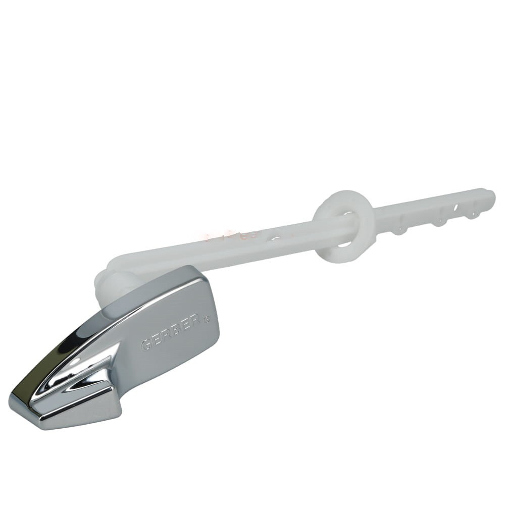 Master Plumber 201ELA Tank Lever 9 – Chrome Toilet Flush Handle, Replacement For ELJER Windsor & Canterbury Side-Mount Toilets