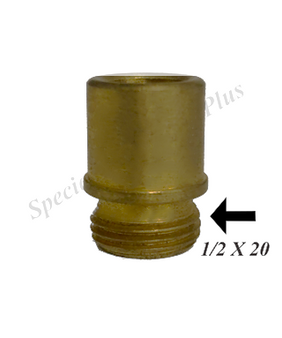 Royal Brass Seat 1/2  X  20