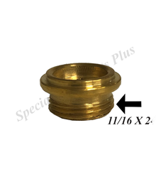 Wolverine Brass Seat 11/16 X 20