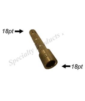 Briggs & Indiana Brass 18 Pt Stem Extension