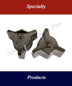 Central Brass O/S T/S Handles Pair