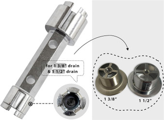 Dumbell Tub Drain Wrench