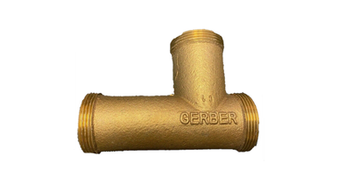 Gerber Brass Tub Waste Tee 96-100