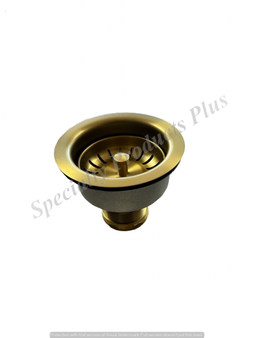 Sink Strainer Brushed Gold