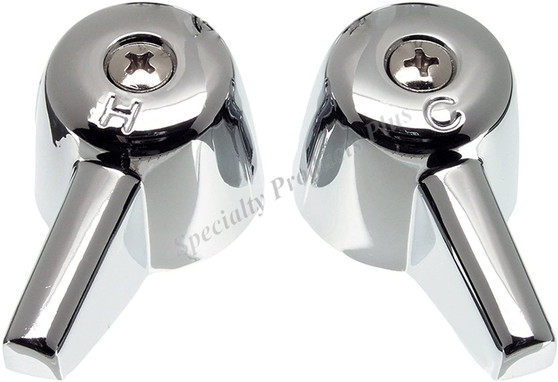 Central Brass Canopy Lever Handle G-523