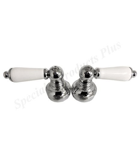 Fit-All Porcelain Lever Handle With Hub