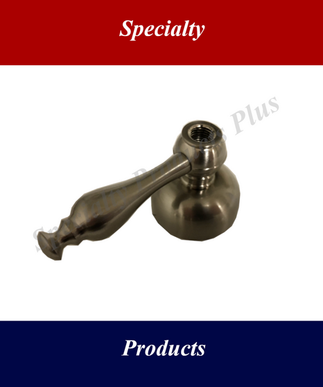 Import Single Lever Faucet Handle Satin Nickel