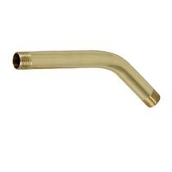Polished Brass Shower Arm 8"