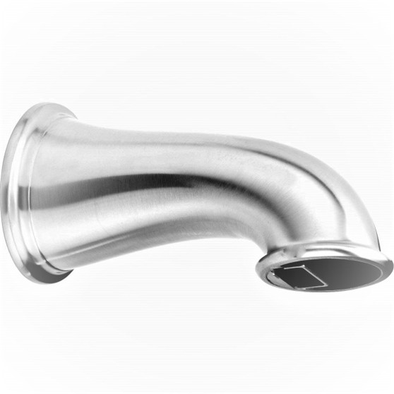 Satin Nickel Designer Tub Spout