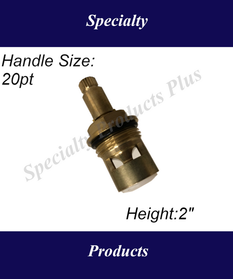 Import Ceramic Stem Unit Cold 25-0056