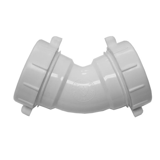 1 1/2" PVC 45 Degree Elbow