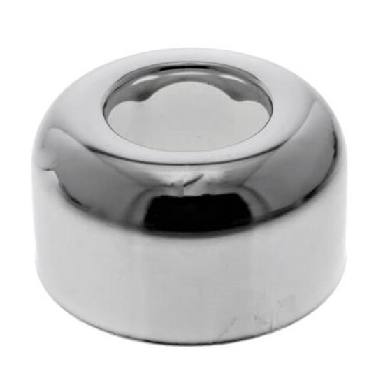 Chrome Tubular Box Escutcheon 1 1/4"