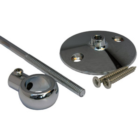 Chrome Add A Shower Support Bracket Kit