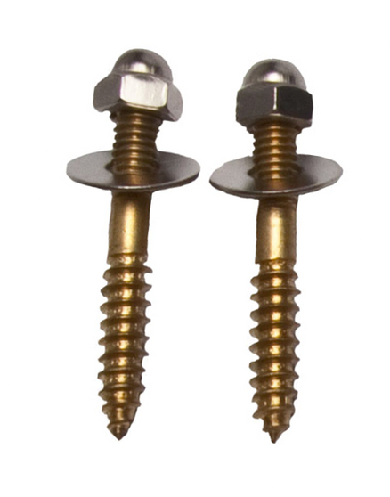 Brass Plated Closet Screws