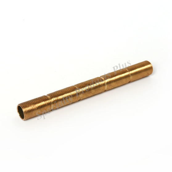 Threaded Brass Nipple  9/16-20T  X  5''