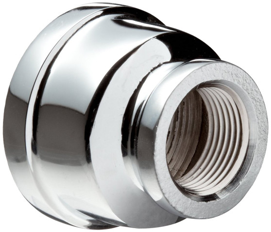 3/8"  X  1/4"  IPS Chrome Plated Reducing Coupling