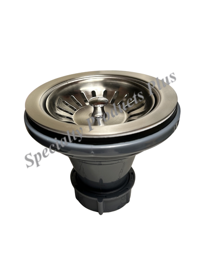 Steel and Plastic Sink Strainer