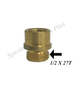 Eljer Brass Faucet Seat 1/2 X 27T