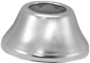 Chrome Tubular Bell Escutcheon 1 1/2"