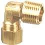 Brass Compression Elbow