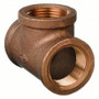 1/2" IPS Brass Threaded Tee