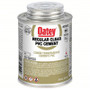 Oatey Pipe Cement  8 fl oz, Brush-Top Can, Clear