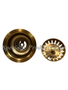 Sink Strainer Brushed Gold