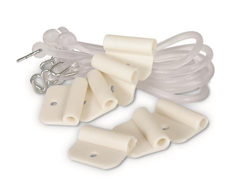 RV Party Light Holders, 8" lanyard w/metal hooks