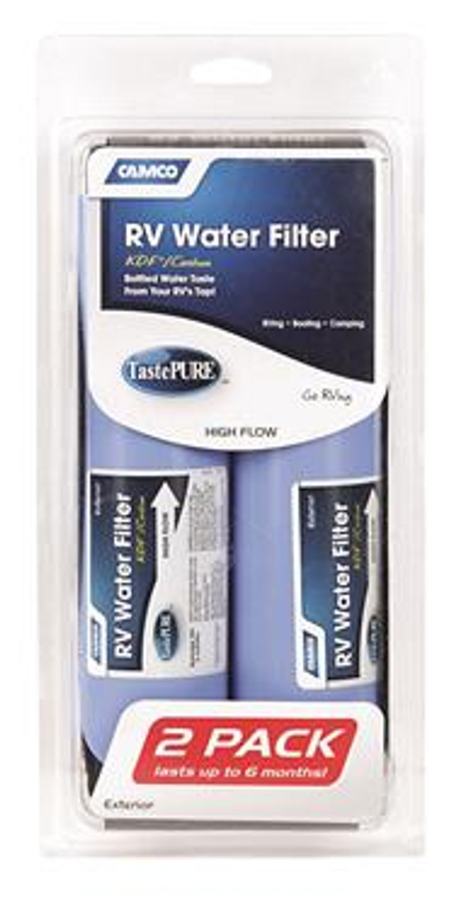 Camco RV Water Filter, 2pack