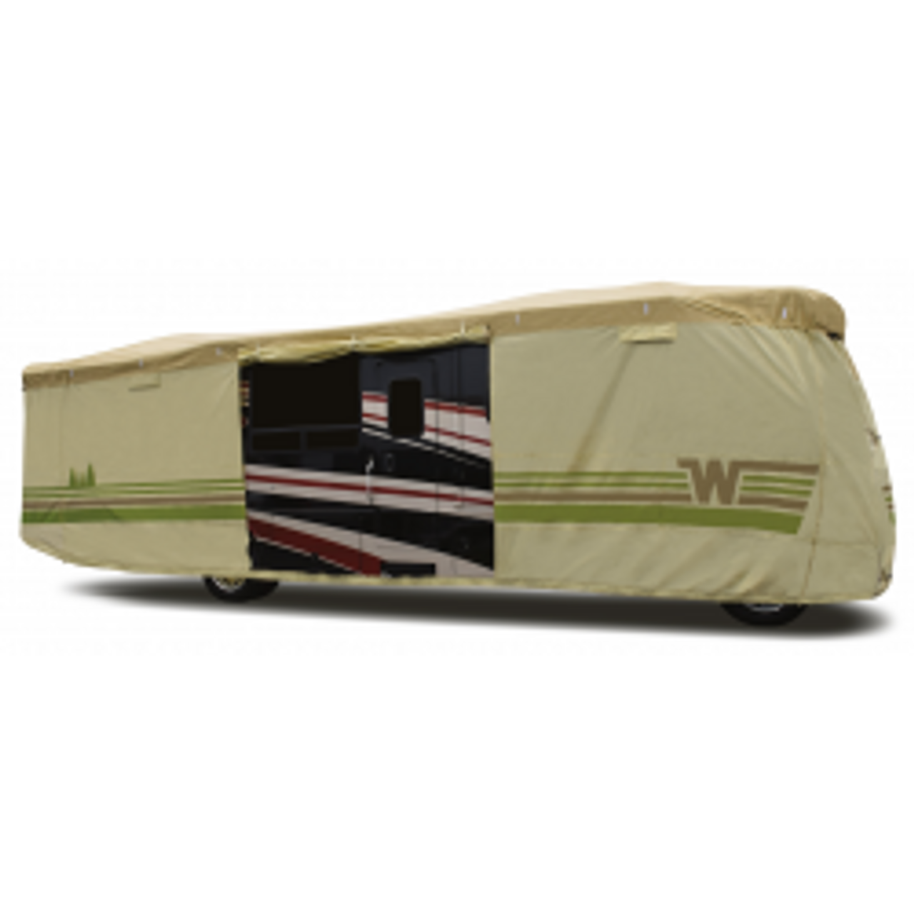 Contour-fit Class A RV Covers