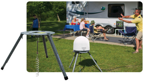 Tripod for Winegard Carryout antenna