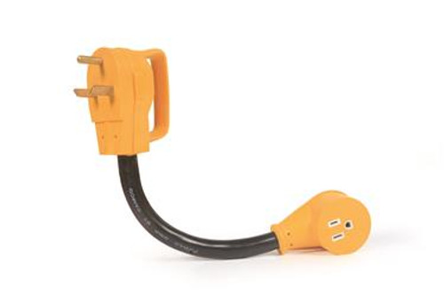 Camco Power Grip Adapter - Type: 30M / 15F