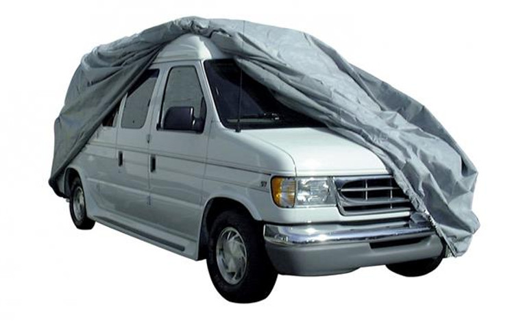 Van Cover Class B AquaShed by Adco - Up to 21' w/ 24'' Bubble Roof Top (Medium)