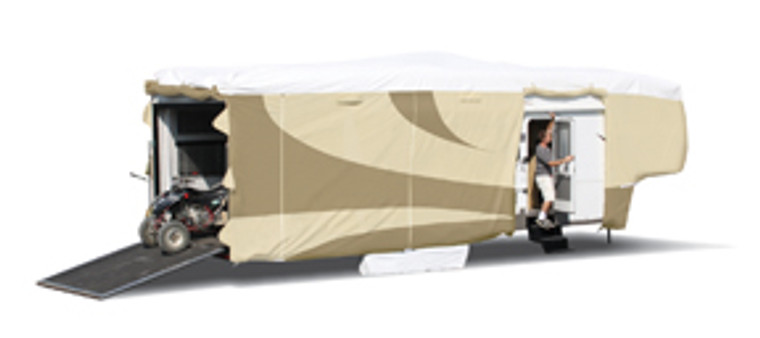 Designer Series Tyvek RV Cover, 5th Wheel  - 34'1"-37'