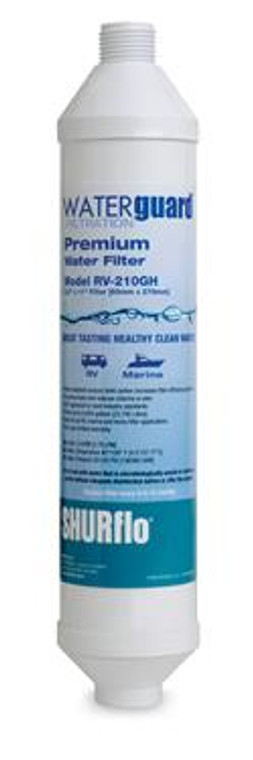 Waterguard Premium In-Line Bacteriostatic Filter