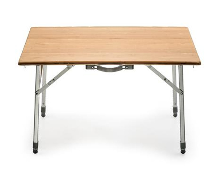 Bamboo Folding Table, Adjustable Height