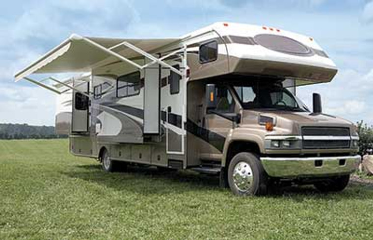 21' MTO Acrylic 12-volt Eclipse XL RV Awning, Complete