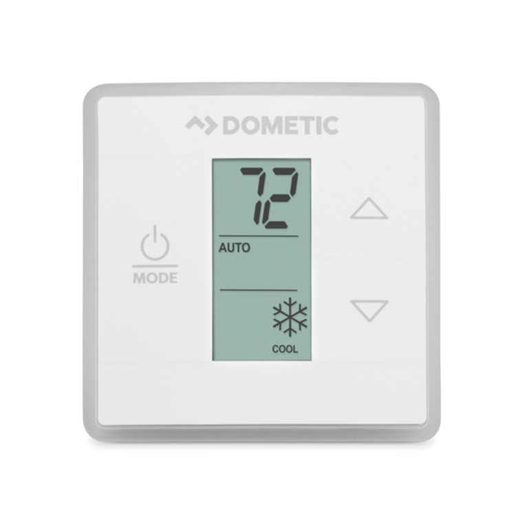 CT Wall Programmable Thermostat, Single Zone, White