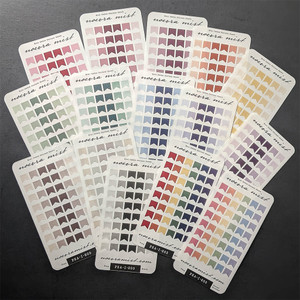 Transparent Banner Flag Stickers Transparent Banner Flag Stickers