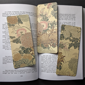 Vintage Chrysanthemum Floral Art Bookmark Vintage Chrysanthemum Floral Art Bookmark