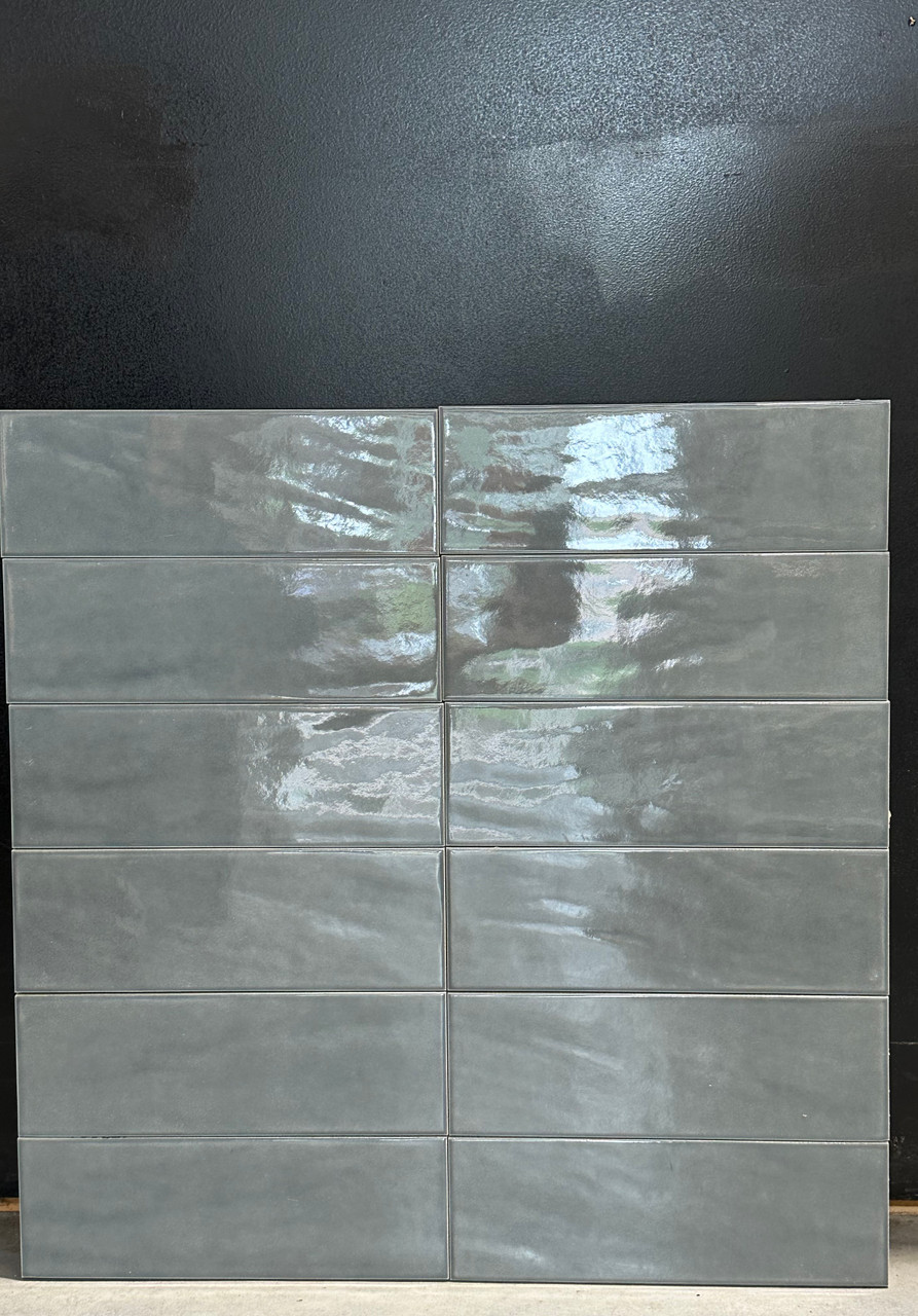Crakele Smoke Subway Tile 10 x 20cm main image 1