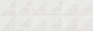 Hauteville Carved White 25x75
